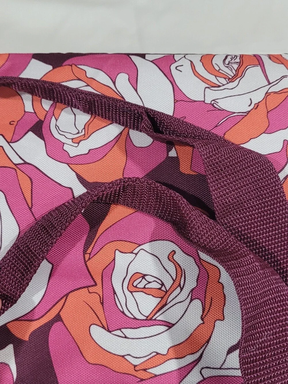Igloo Floral Insulated Lunch Tote - Plum Pink